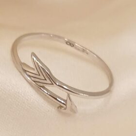 Real Silver  Ring 925 (size: 8 ) 0.91 gms