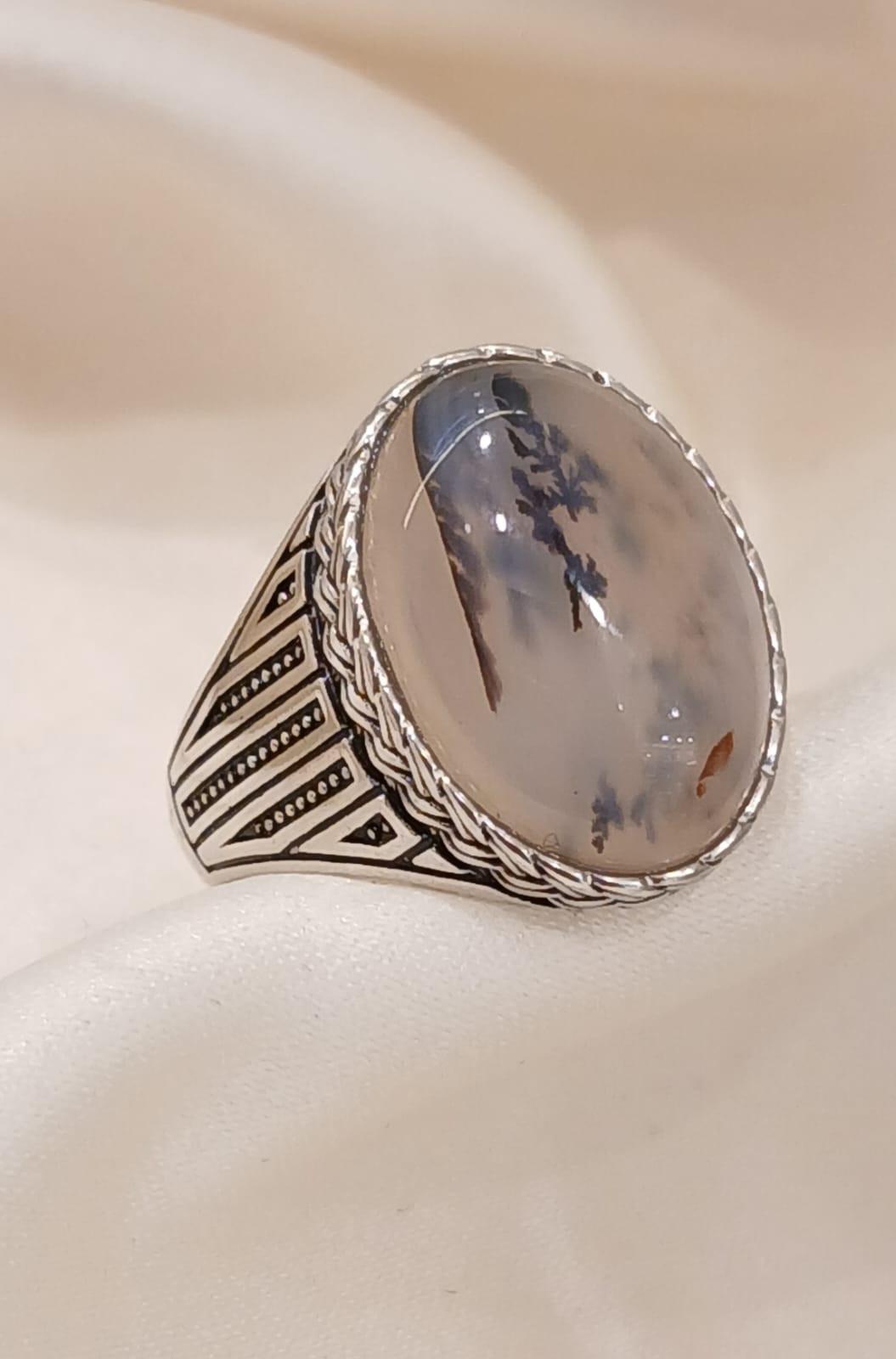 Real Silver Men Ring 925 (size: 11 ) 6.30 gms