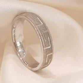 Real Silver Unisex Ring 925 (size: 11 ) 6.20 gms