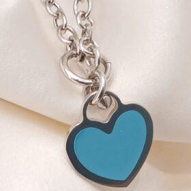 Real Silver Heart Necklace 925(10.72 gms)